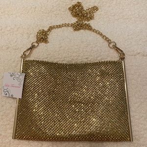 Sparkly gold bag
